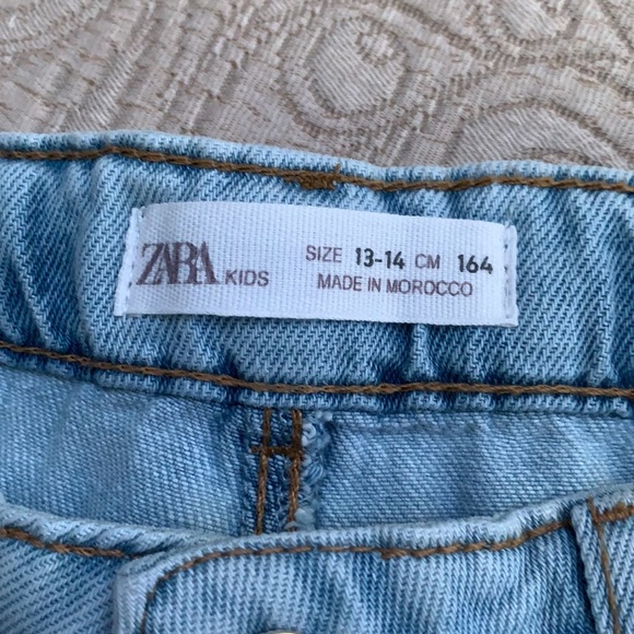 BRND NEW !ZARA,  kids new !jeans shorts , size 13-14 - Picture 4 of 9